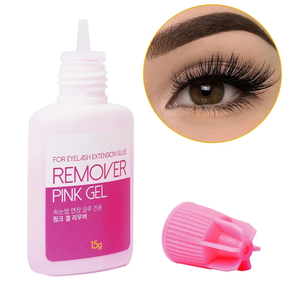 Top Trends: 15g Eyelash Remover Glue For Grafting Professional Removal Gel Remove Zero Stimulation False Eyelash Glue Remove Eye Makeup Tool Shoppable Styles - Image 3