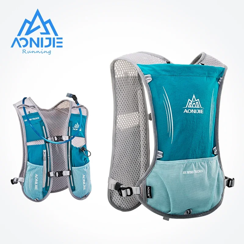 Top Trends: AONIJIE E913S 5L Hydration Pack Backpack Rucksack Bag Vest For 2L Water Bladder Hiking Running Marathon Race Sports Water Bottle Shoppable Styles