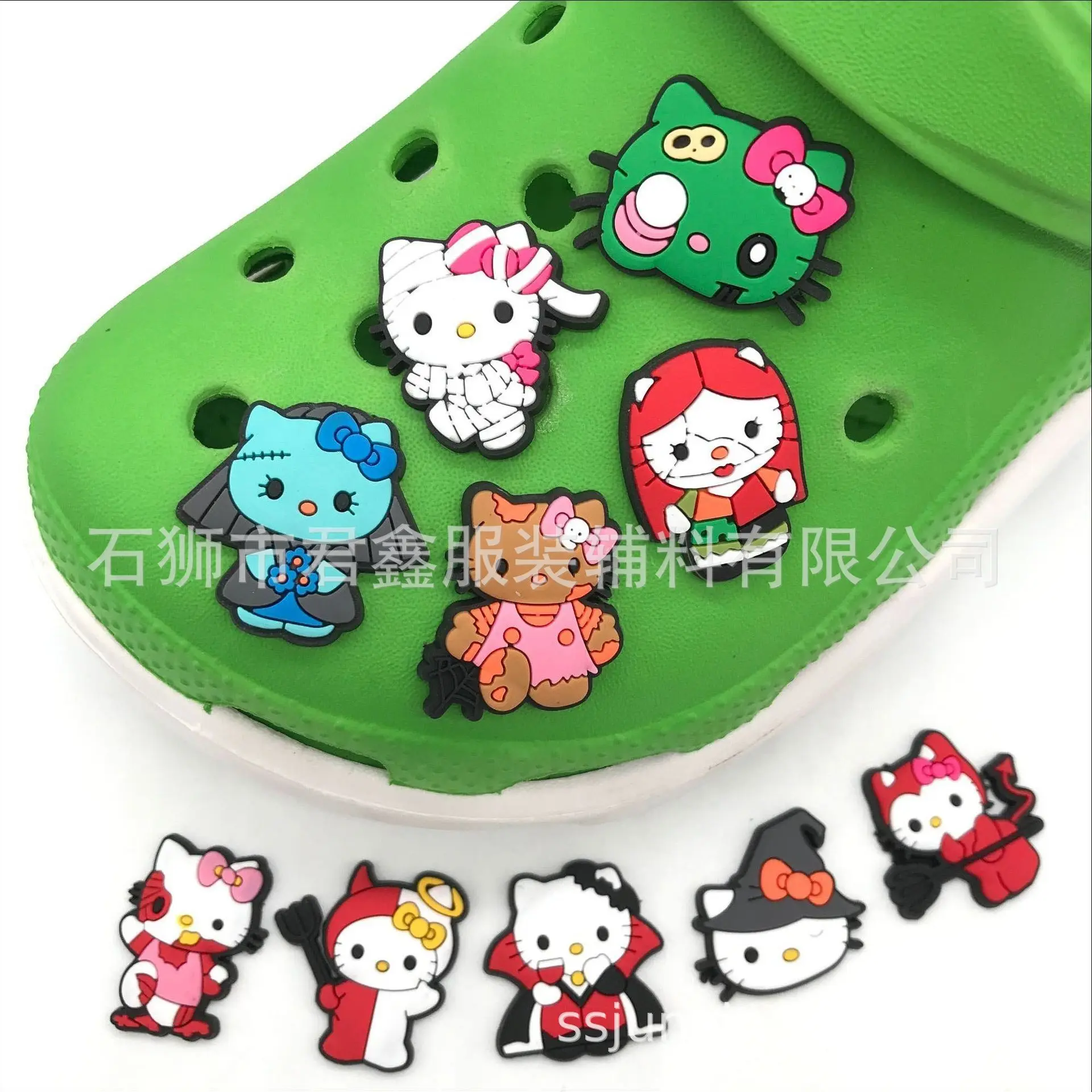 Top Trends: Hello Kitty PVC Novelty Cute Shoe Charms Accessories Buckle Slippers Sneakers Sandals Beach Shoes DIY Decoration Girls Kid Gifts Shoppable Styles