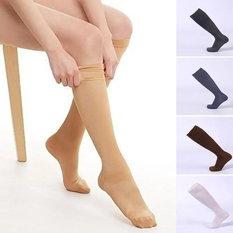 Top Trends: New Unisex Socks Compression Stockings Pressure Varicose Vein Stocking Knee High Leg Support Stretch Pressure Circulation Cool Shoppable Styles