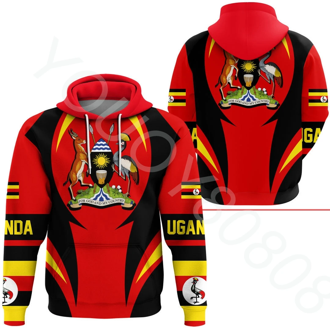 Top Trends: African Zone Sweatshirts Hoodie Casual Sports Uganda Action Flag Sweatshirts Mens Womens Casual Street Sweatshirts Shoppable Styles