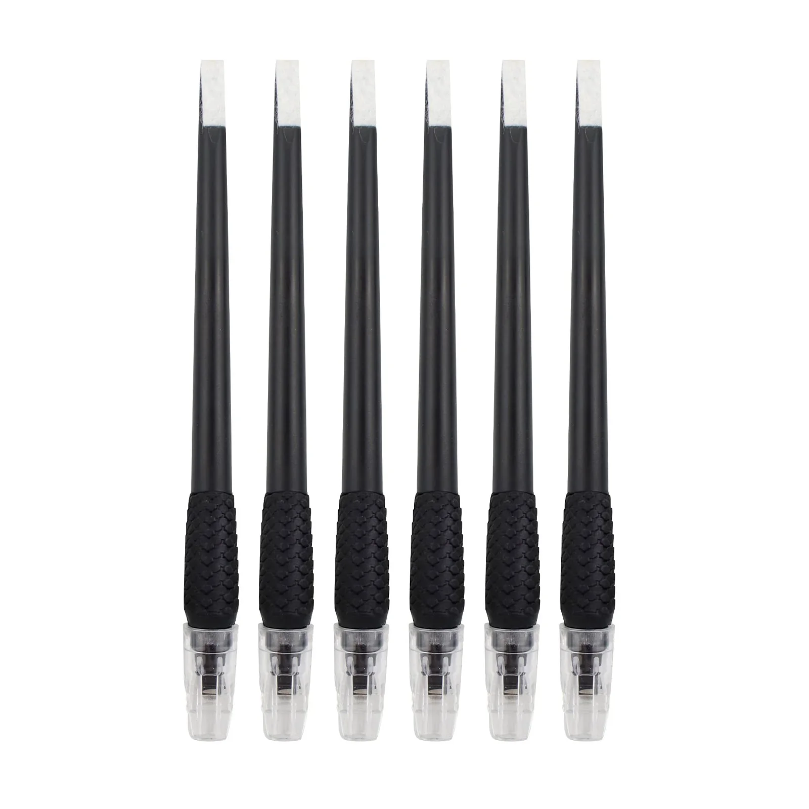 Top Trends: New 5 / 10 / 50PCS Sterilized Permanent Makeup Eyebrow Tattoo Tools 0.15 / 0.18mm Disposable Microblading Pen With U Blades Shoppable Styles - Image 2