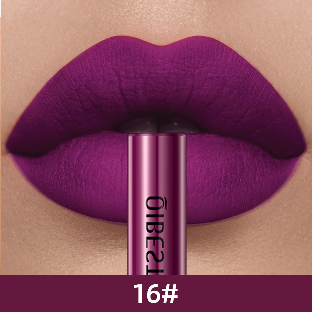 Top Trends: QIBEST Matte Liquid Lipstick Waterproof Long Lasting Lip Gloss Velvet Mate Nude Red Tint Tube Lipsticks Lipgloss Makeup Cosmetic Shoppable Styles