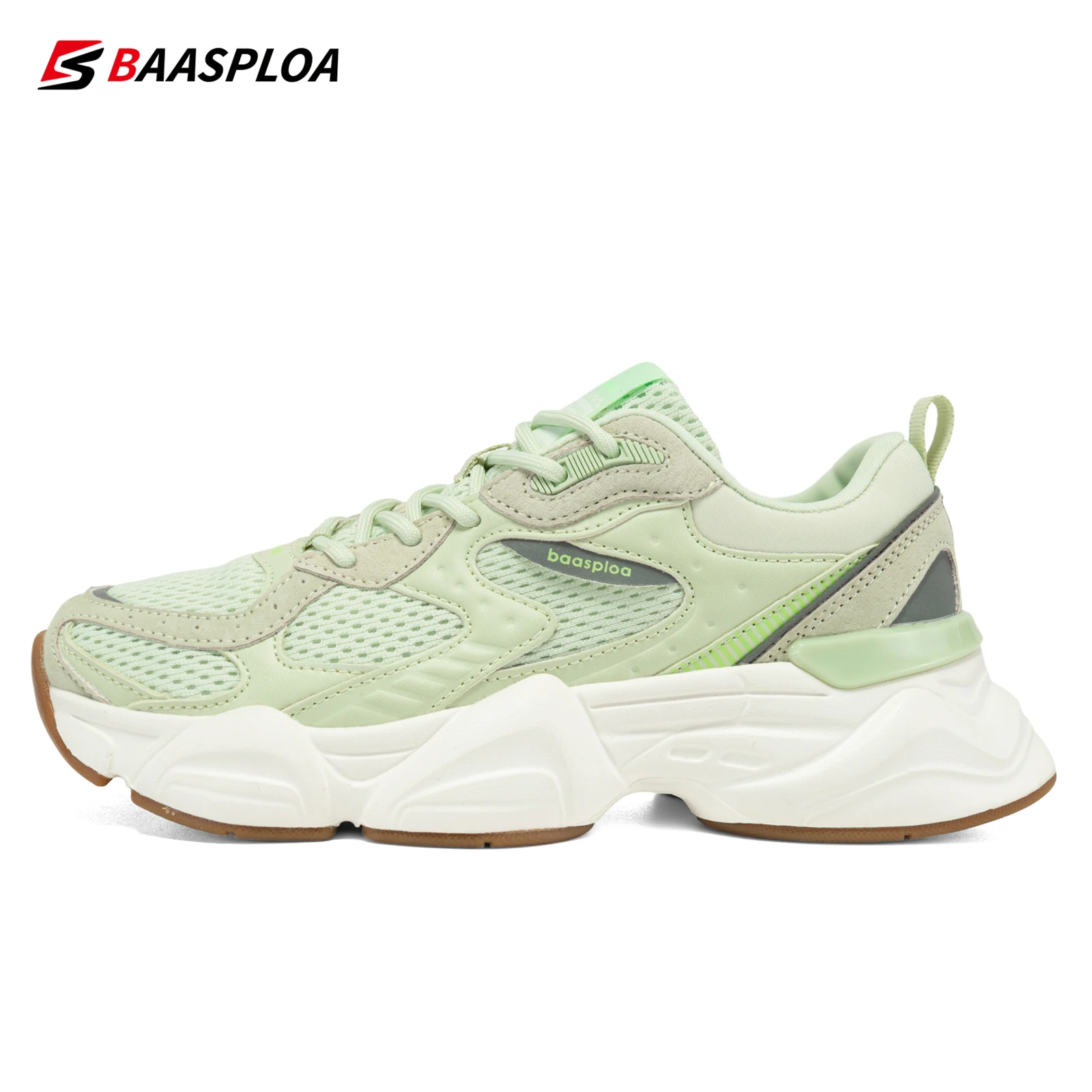 Top Trends: Baasploa New Women Running Shoes Breathable Casual Sneakers For Women Fashion Comfort Casual Sneakers Non-Slip Height Increasing Shoppable Styles