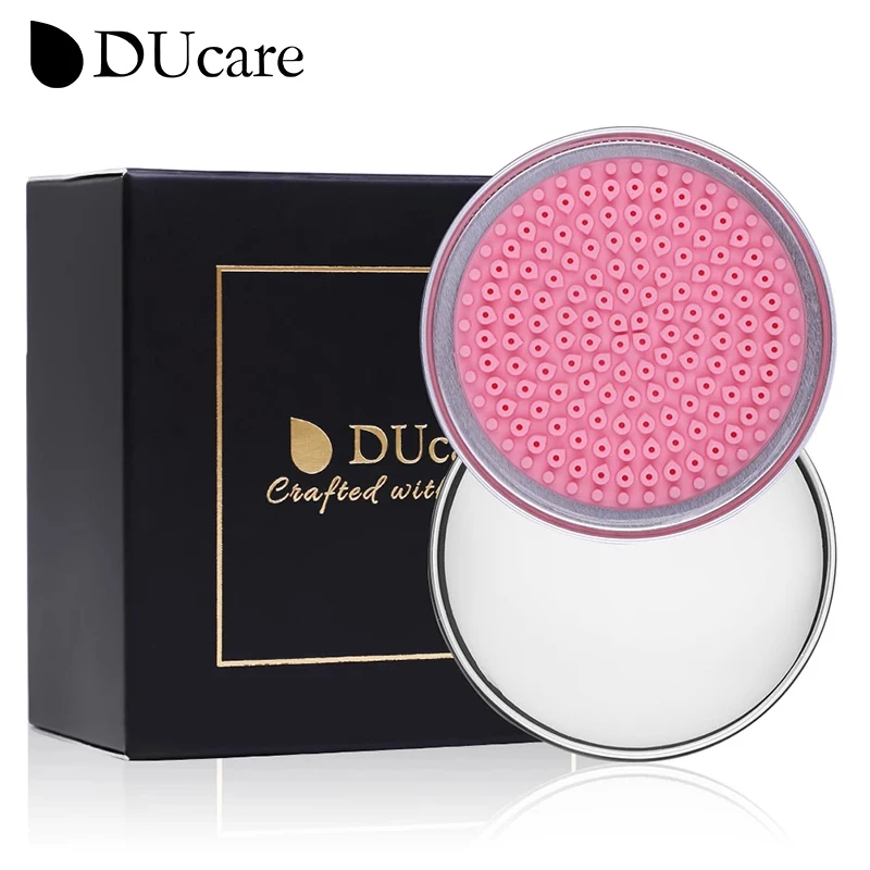 Top Trends: DUcare Makeup Brush Cleaner Soap Solid Cleaning Washing Brush Silicone Pad Mat Box Makeup Cosmetic Eyeshadow Brush Cleaner Tools Shoppable Styles