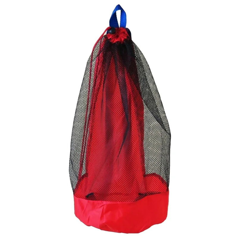 Top Trends: Portable Beach Bag Foldable Mesh Swimming Bag For Children Beach Toys Basket Storage Bag Kids Outdoor Children Swimming Dry Sack Shoppable Styles - Image 4