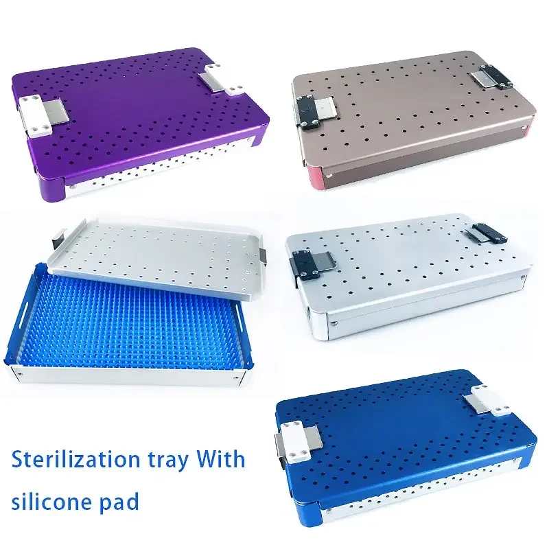 Top Trends: Autoclavable Tray Sterilising Box With Silicone Mat Instrument Aluminium Instruments Autoclavable Shoppable Styles