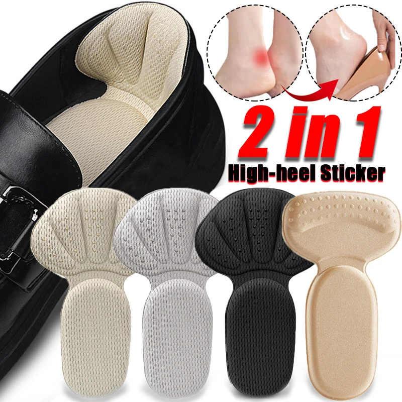 Top Trends: Soft Heel Stickers Women Antiwear Feet Inserts Pain Relief Protector Half Insoles Sports Back Sticker Inserts Shoe Pads Cushion Shoppable Styles