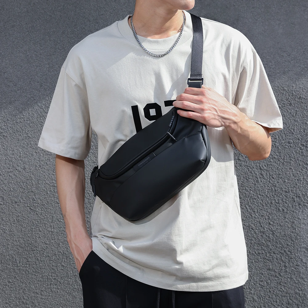 Top Trends: 2022 Autumn / Winter Wonderful Gifts For Boyfriends, Waterproof Men's Chest Bags, Cool Men's Chest Bags, Hip-Hop Chest Bag Shoppable Styles