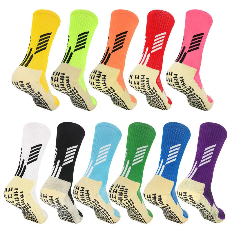 Top Trends: Best Quality Anti Slip Soccer Socks Adults Athletic Grip Sports Sock Non Slip Children Socks Football Basketball Hockey Unisex Shoppable Styles