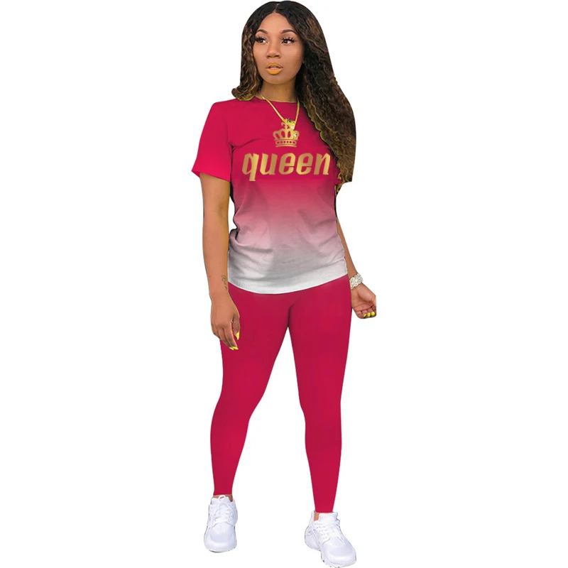 Top Trends: Two Piece Set Women 2 Piece Set Women Outfits Tracksuit Fall Clothes For Female 2022 2 Pieces Sets T Shirts Pants Outfits Shoppable Styles - Image 6