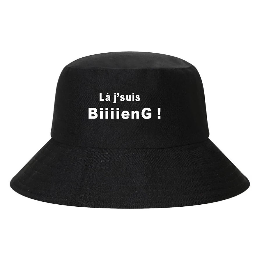 Top Trends: France Print BIIIIENG Bob Reversible Bucket Hats Men Women Cotton Outdoor Caps Fisherman Hat Girl Boy Chapeau Bob Hats Shoppable Styles