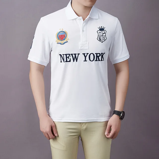 New Summer Men Polo Shirts Great Designer Original NEW YORK