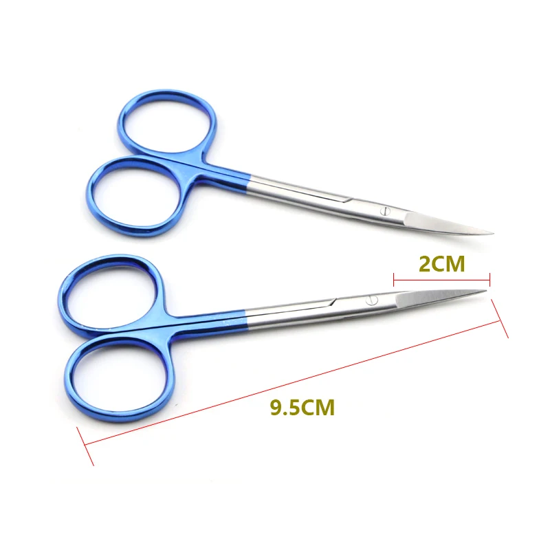 Top Trends: Ophthalmic Scissors Double Eyelid Scissors Gold Handle Scissors Cosmetic Instruments Shoppable Styles