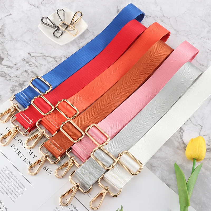 Top Trends: Bag Belt Wide Strong Equipment Diagonal Messenger Contrasting Colorful Fabric Handbags Part Accessory For Nylon Shoulder Strap Shoppable Styles