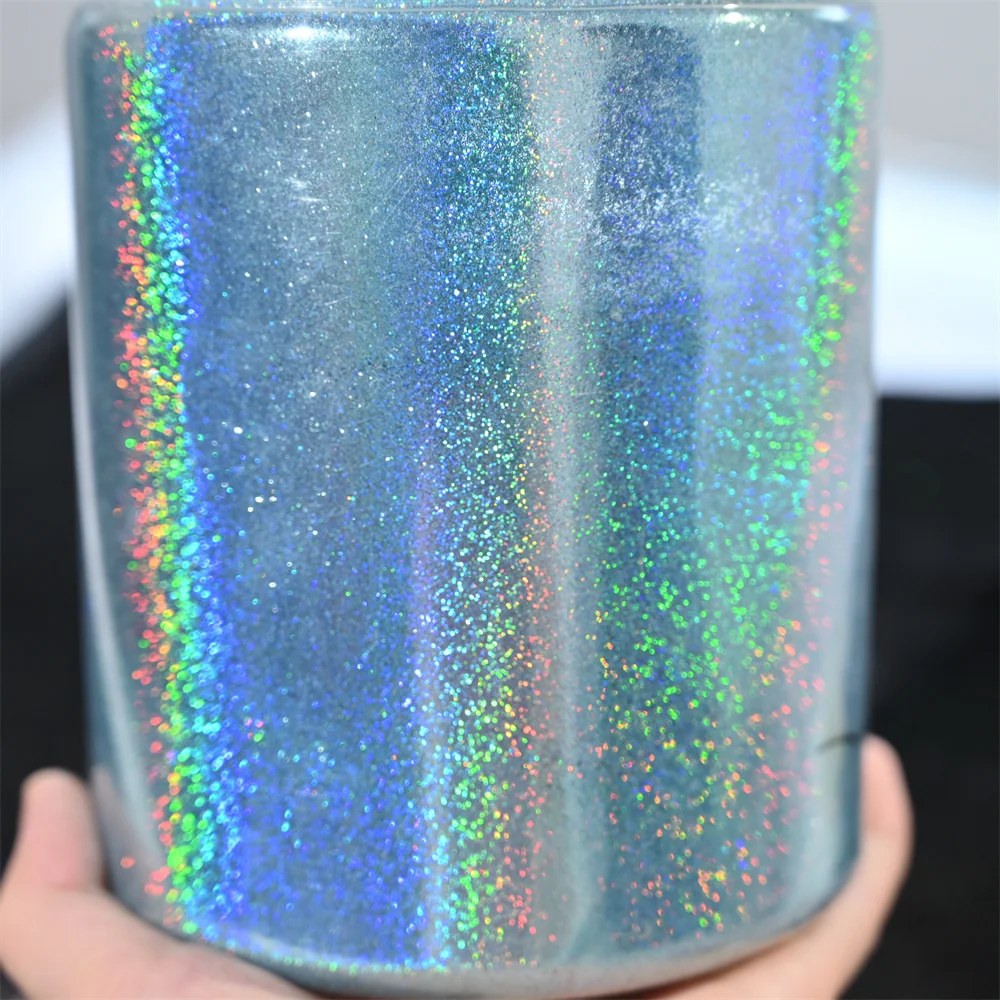 Top Trends: 5 / 10g Holographic Rainbow Extra Fine Glitter Powder Dazzl Silver Nail Holo Ultra Fine Glitter Cosmetic Grade Glitter Dust 0.2mm Shoppable Styles