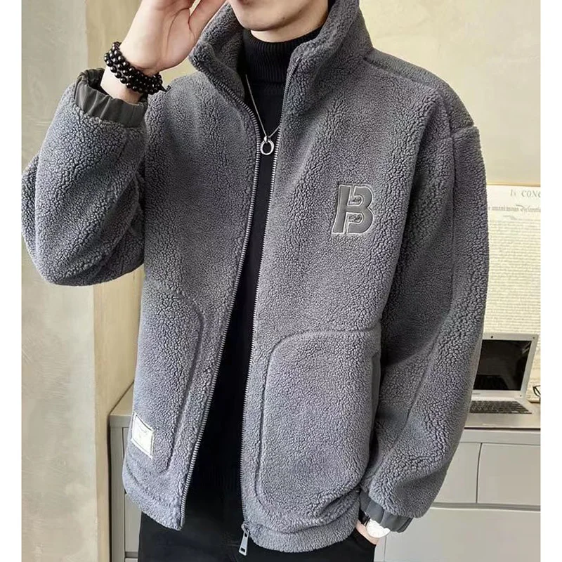 Top Trends: Fashion Stand Collar Pockets Loose Zipper Solid Color Coats Men's Clothing 2023 Autumn New Korean Tops Casual Jackets Shoppable Styles