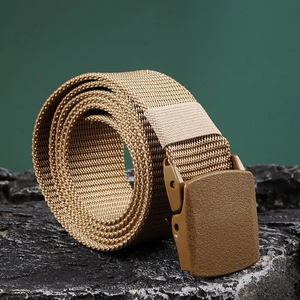 Top Trends: Braided Nylon Canvas Belt Outdoor Hunting Tactical Braid Belts For Men Women Jeans Solid Color Trouser Belt Adjustable Waist Shoppable Styles