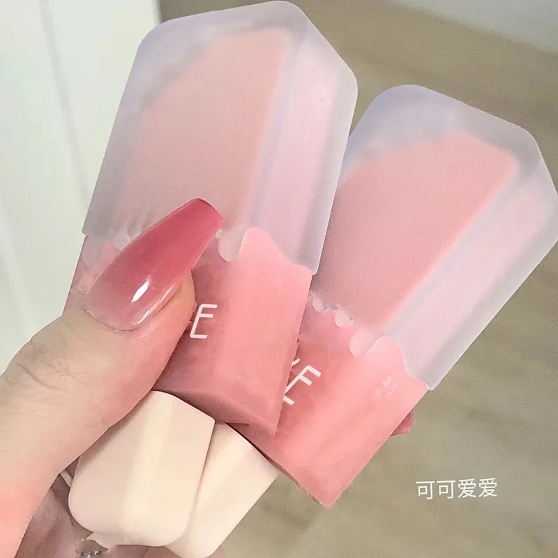 Top Trends: Ice Cream Bar Lip Gloss Velvet Matte Lip Mud Whitening And Brightening Lipstick Lip Tint Women Beauty Cosmetics Shoppable Styles - Image 3