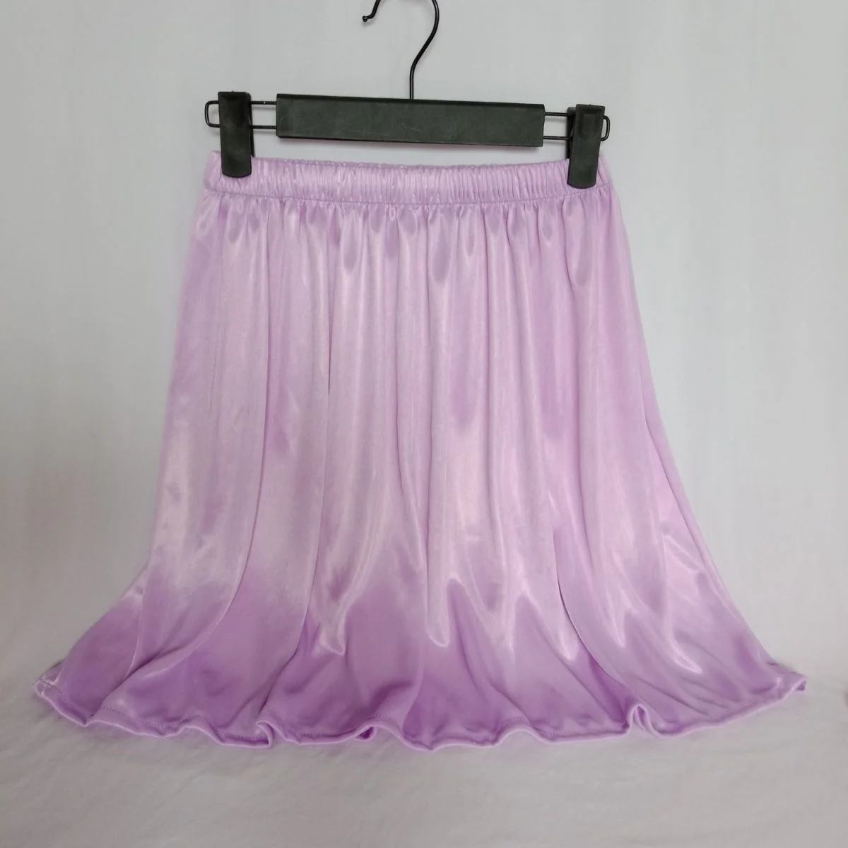 Top Trends: Summer Sheer Transparent Ultra-Thin Satin Silk Sexy Women High Waist Yoga Sleeping Skirt Loose Running Gym Bottoms Shoppable Styles