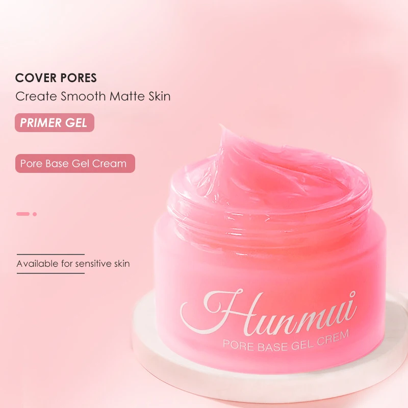 Top Trends: New Pore Base Gel Cream Invisible Pore Face Primer Makeup Matte Base Make Up Oil-control Smooth Fine Lines Pore Cream Cosmetics Shoppable Styles