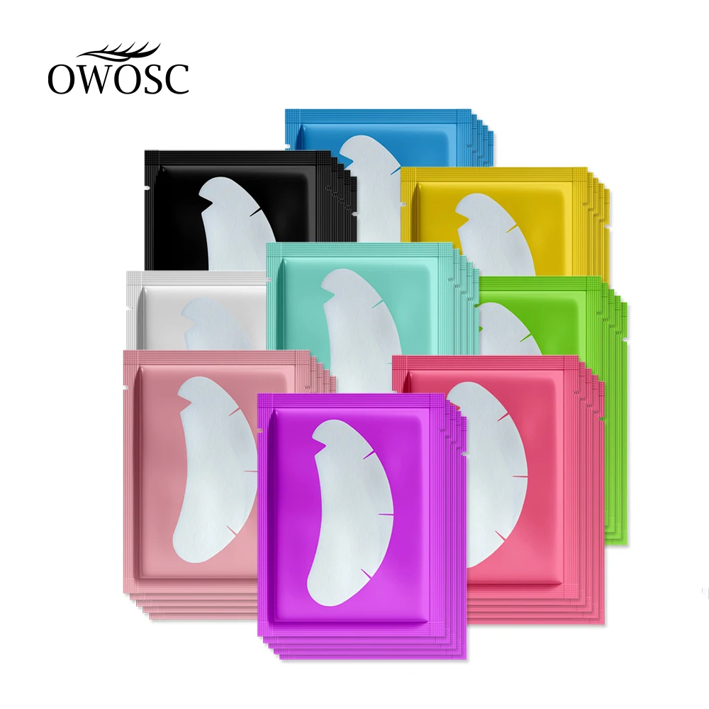 Top Trends: OWOSC 100PCS Wholesale Hydrogel Gel Eye Patches For Eyelash Extension Eyepads Eyelash Patch Lash Extension Mask Eyepad Makeup Shoppable Styles