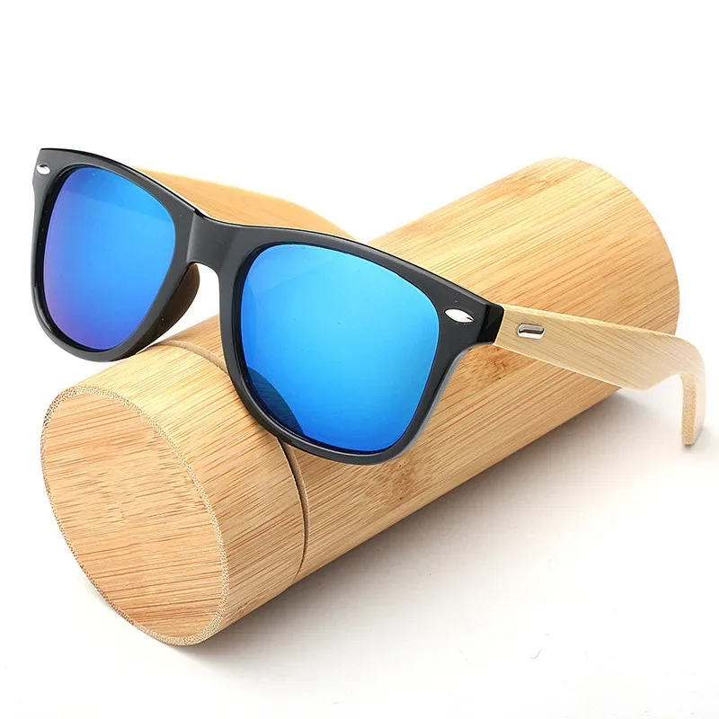 Top Trends: Wood Bamboo Sunglasses Men Women Classic Non-Polarized UV400 Vintage Driving Sun Glasses Black Fishing Eyewear UV400 Eyeglasses Shoppable Styles