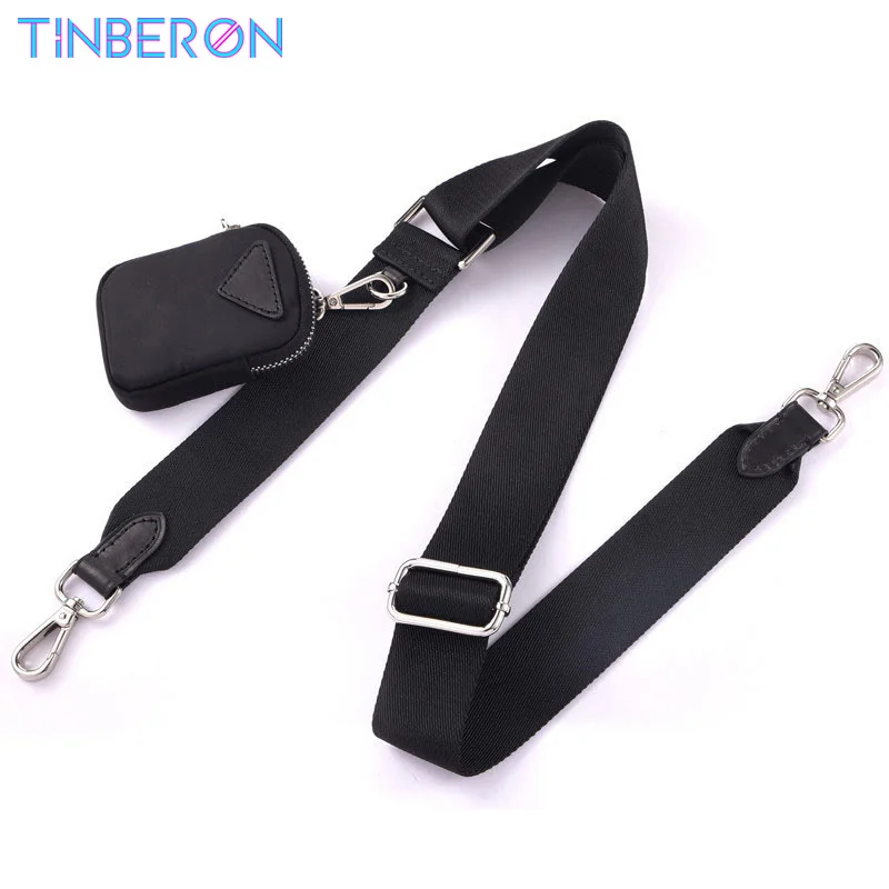 Top Trends: TINBERON Luxury Women Bag Strap Fashion Brand Canvas Webbing Adjustable Shoulder Bag Strap PlusCoin Purse Replacement Bag Strap Shoppable Styles