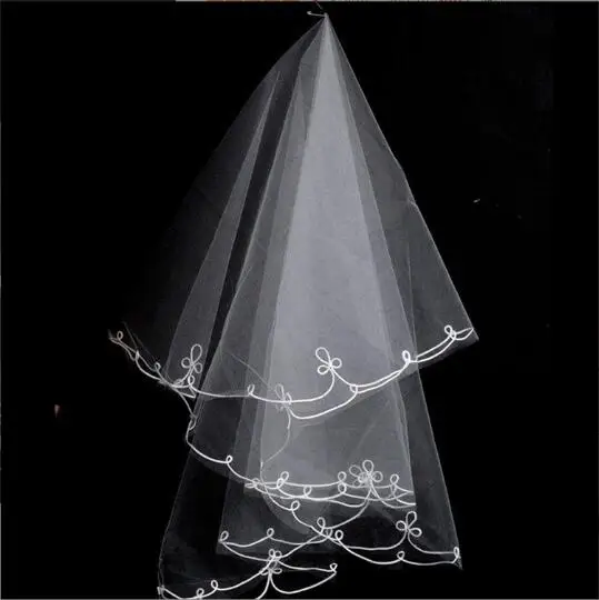 Top Trends: Wedding Veil With Comb Cut Edge Simple Cheap Short Veil Wedding Accessories Shoppable Styles