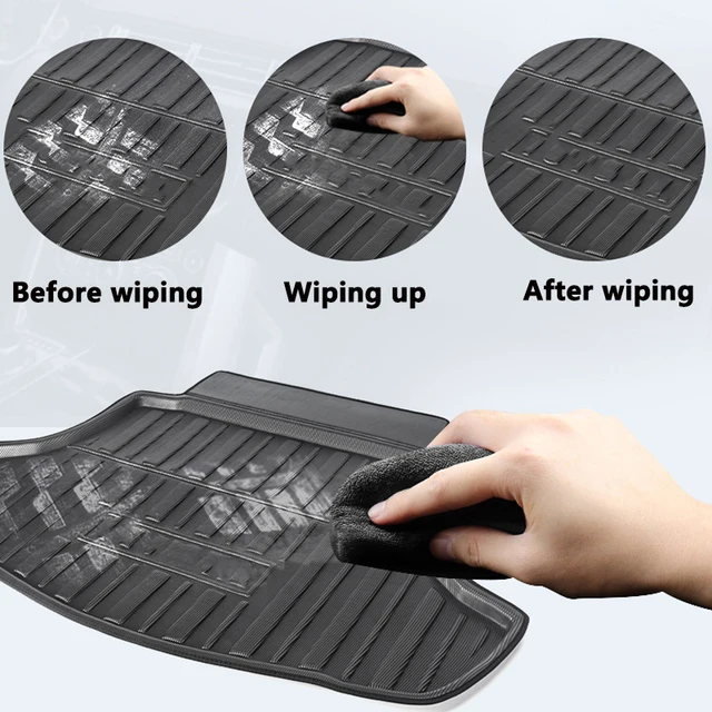 Tapis De Coffre Caoutchouc Hyundai Ix35 2010-2015 - Protection Antidérapante Toutes Saisons