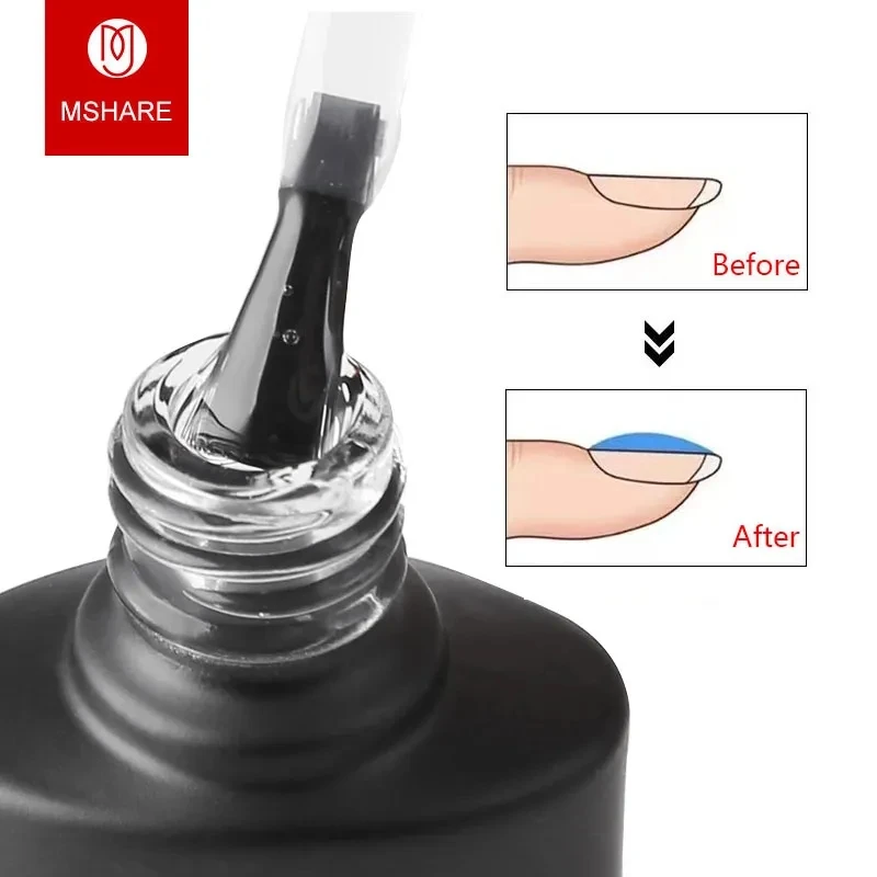 Top Trends: MSHARE Nail Alignment Base Self Leveling Reinforcement Gel Build Nails Apex & C-Curve Builder Strengthen Soak Off 10ml / 30ml Shoppable Styles