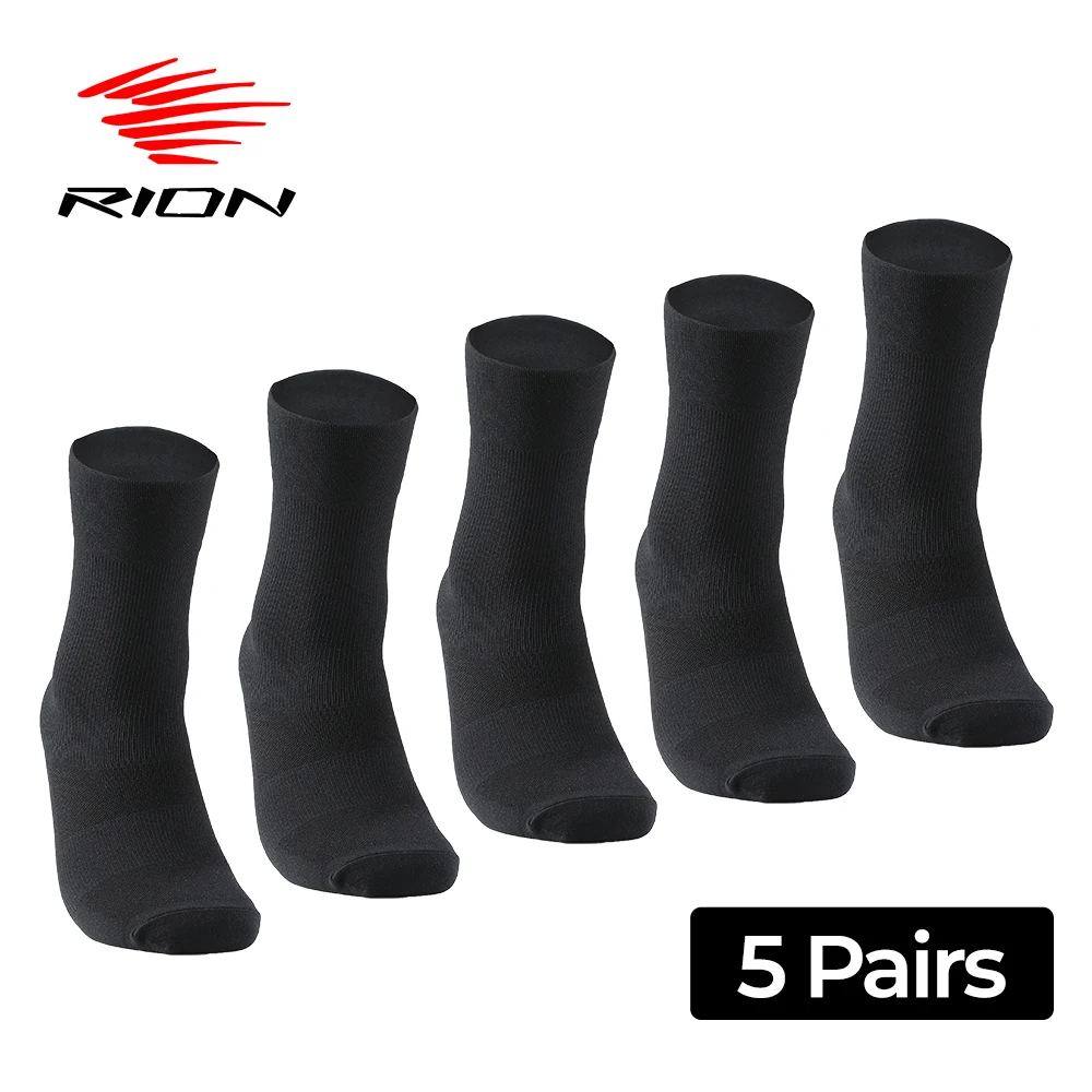 Top Trends: RION Sports Socks Men Cycling Basketball Running Bicycle MTB Sets Road Bike Motorcycle Wear Resistance Outdoor Hiking Breathable Shoppable Styles