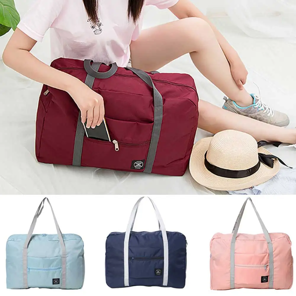 Top Trends: 2023 Portable Travel Bag Women Handbag Luggage Foldable Gadgets Organizer Holiday Traveling Essentials Large Storage Tote Bags Shoppable Styles