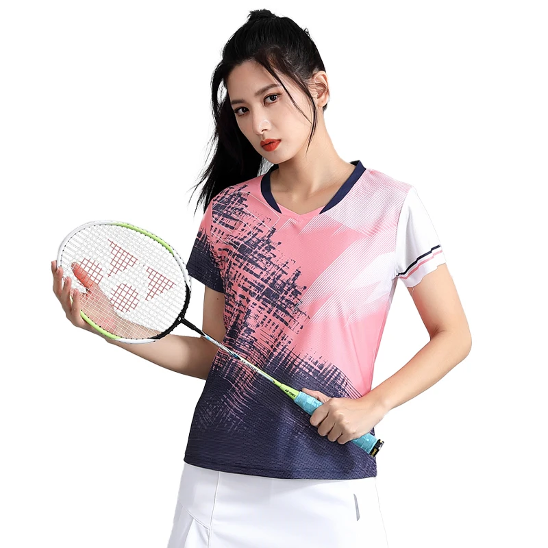 Top Trends: Badminton Training Shirts Women Gym Breathable Ultral Light Table Tennis Short Sleeve Golf Sportswear Ping Pong Jerseys Clothes Shoppable Styles