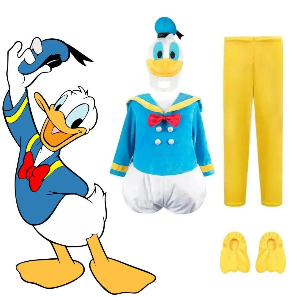 Top Trends: Disney Anime Donald Duck Cosplay Costumes For Kids Daisy Christmas Costume Boys Girls Birthday Carnival Party Outfits Shoppable Styles