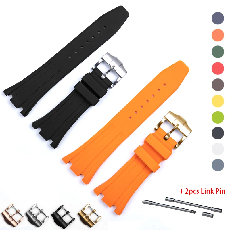 Top Trends: 26 / 27mm Rubber Strap For GA2100 GA-2110 3rd 4th 5th GEN MOD Replacement Waterproof Silicone Watch Band Bracelet With Pin Buckle Shoppable Styles