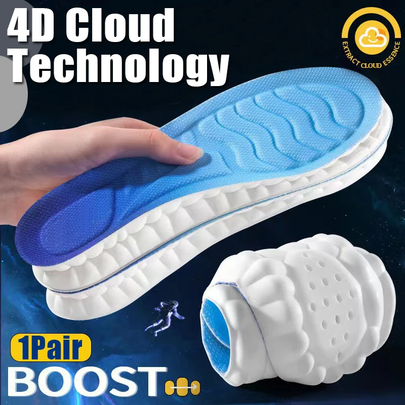 Top Trends: Sports Insoles Soft Breathable Mesh Shoe Pad Men Women Running Shock Absorption High Elastic Insole PU Sole Arch Support Cushion Shoppable Styles