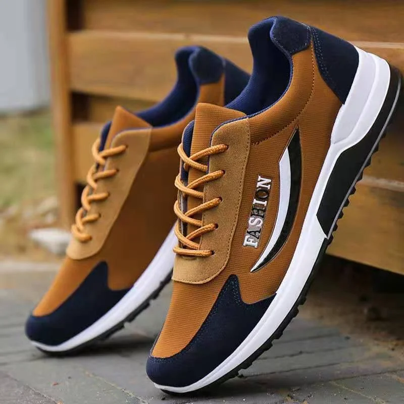 Top Trends: 2023 New Men&#039;s Sneakers Retro Running Shoes For Men Thick Bottom Patchwork Male Sports Shoes Trendy Sneakers Male Zapatos Hombre Shoppable Styles