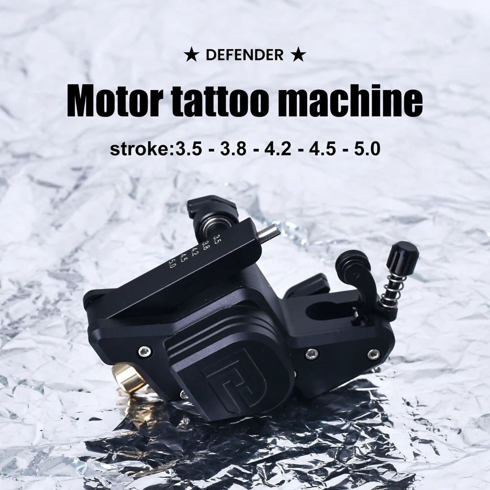 Top Trends: Professional Tattoo Machine Rotating Tattoo Machine 3.5-5mm Adjustable Stroke Tattoo Gun HYlab Tattoo Supply Shoppable Styles