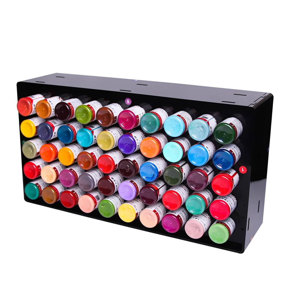 Top Trends: Tattoo Pigment Rack Assembly Colorant Holder Thickness 3.5mm Acrylic Finishing Storage Box Tattooink Special HYlab Tattoo Supply Shoppable Styles - Image 6