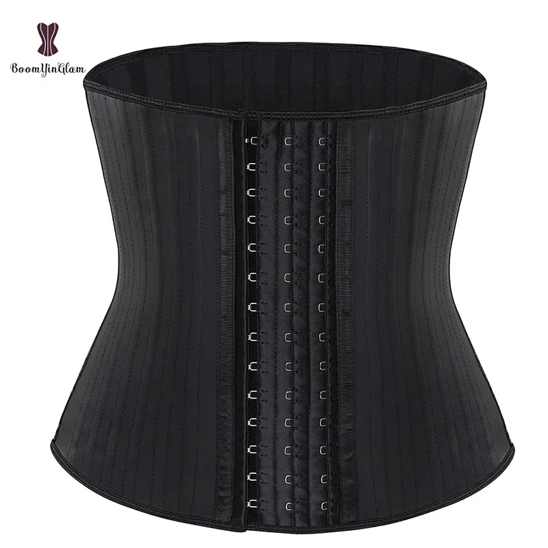 Top Trends: 2022 New Hot Sales Wholesale Fajas Reductoras Waistband Waist Trainer Corset 29 Robs Slimming Latex Sheath Chest Binder Bustier Shoppable Styles