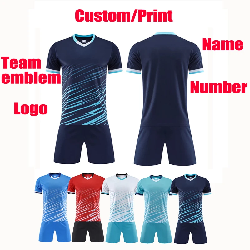 Top Trends: Football Uniform Customization Sportswear Custom Logo Printing Football Training Clothing Adults And Kid Soccer Clothes Shoppable Styles