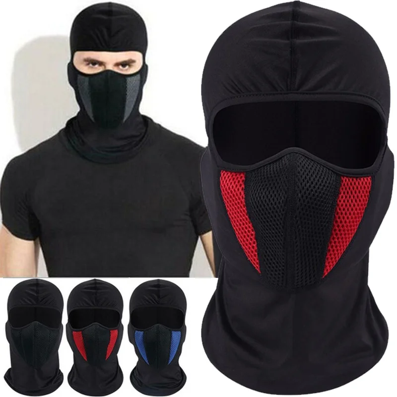 Top Trends: Breathable Balaclava Motorcycle Full Face Mask Motorbike Cycling Bike Mask Motocross Helmet Hood Moto Riding Neck Face Mask Shoppable Styles