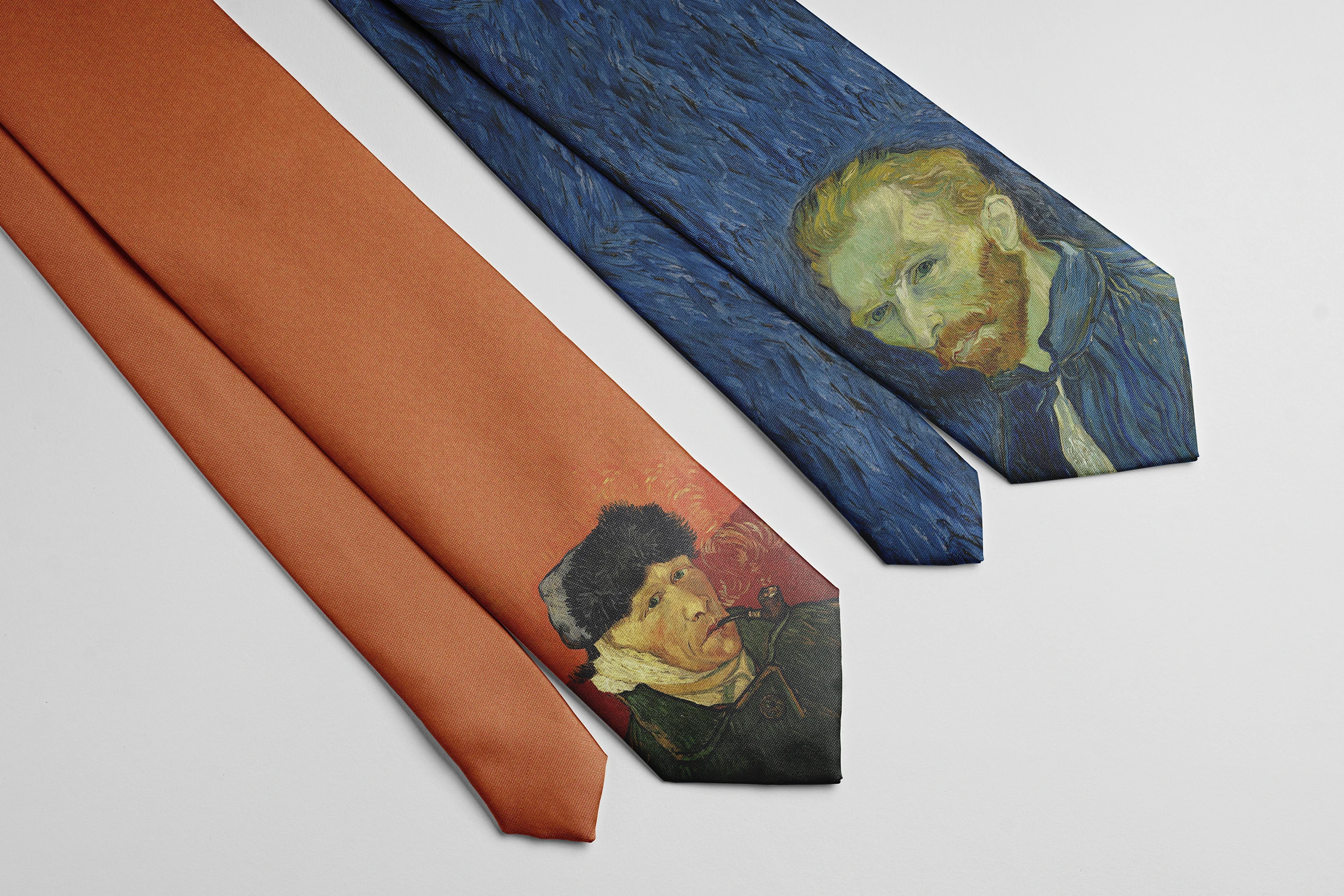 Top Trends: Retro Art Oil Painting Tie Van Gogh Portrait Mona Lisa Casual Business Neckties Men Women Party Wedding Shirt Suit Accessories Shoppable Styles - Image 3