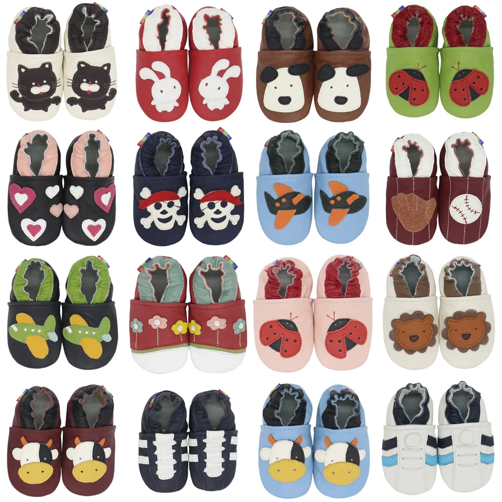 Top Trends: Soft Leather Shoes Baby Boy Girl Infant Shoe Slippers 0-6 Months To 7-8 Years Style First Walkers Leather Skid-Proof Kids Shoes Shoppable Styles