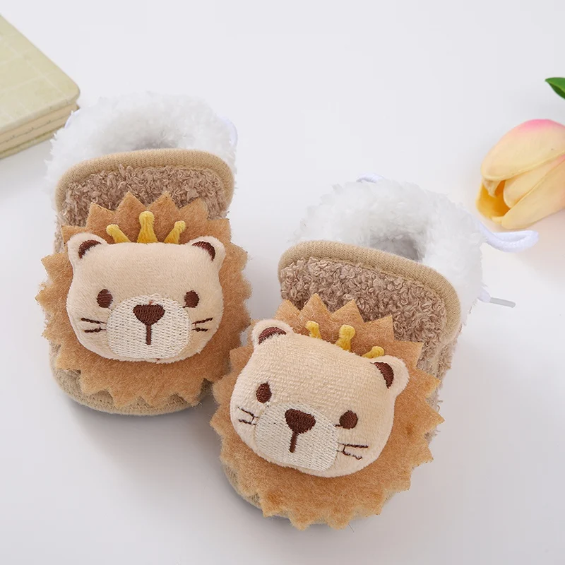 Top Trends: Newborn Winter Baby Boots Shoes Cute Cartoon Boy Girl Toddler Plush Snow Booties Warm Infant Crib Shoes First Walkers Shoppable Styles