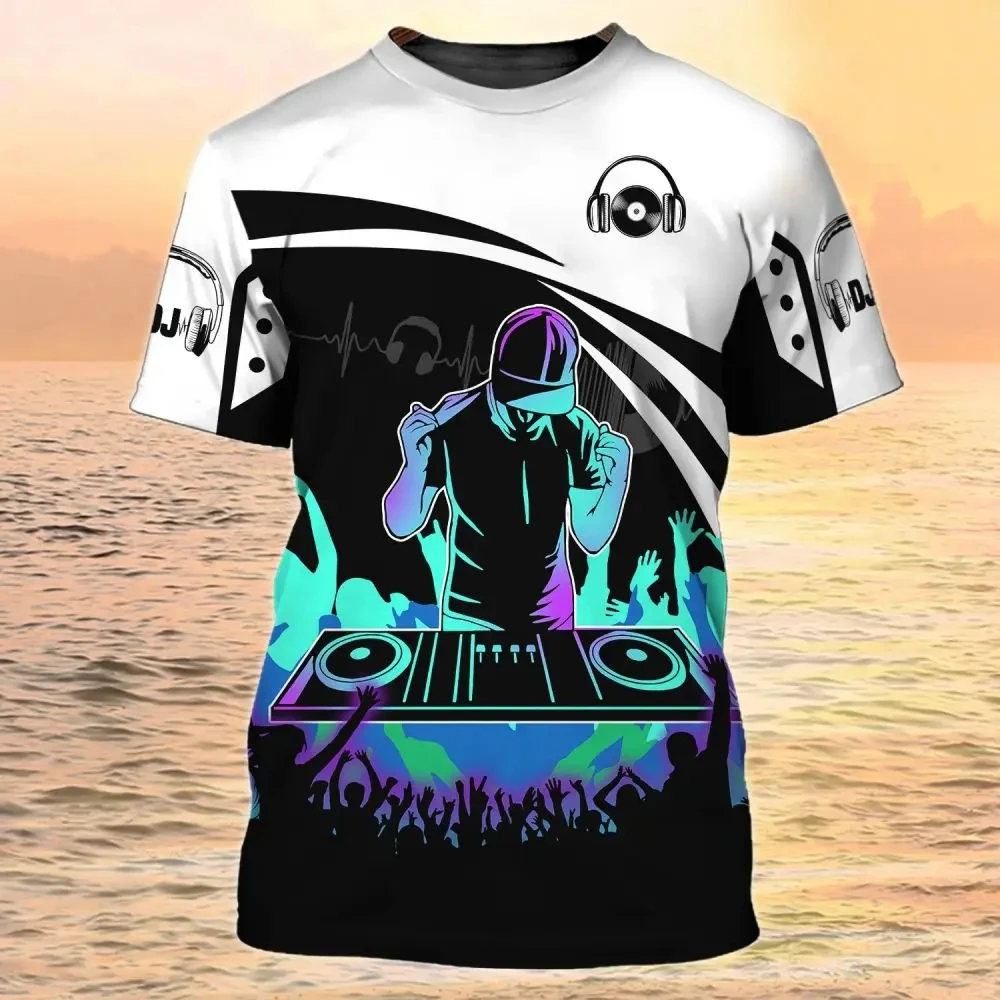 Top Trends: 2024 New Men's T-Shirts DJ Singer Graphic Men's Shirts Short Sleeve Tops Fashion Designer Dress O-Neck Pullover Summer Clothes Shoppable Styles - Image 2