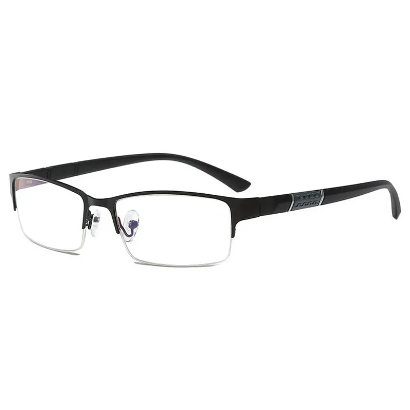 Top Trends: Reading Glasses Half Metal Frame Nearsighted Glasses Unisex Prescription Myopia 0 -0.5 -1 -1.5 -2 -2.5 -3 -4 -5 -6 Shoppable Styles - Image 4