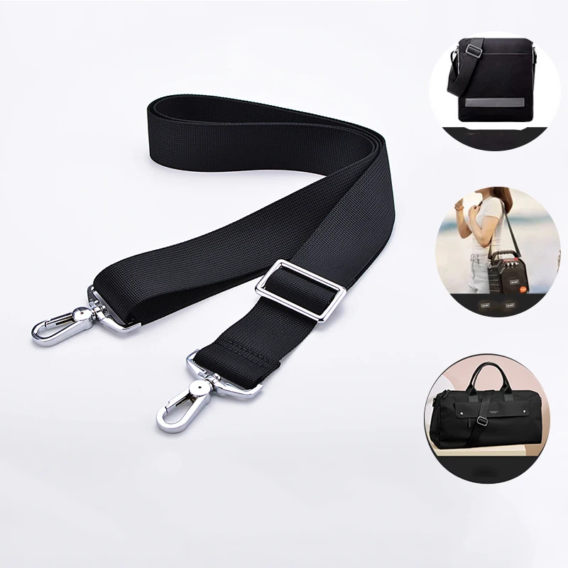 Top Trends: Nylon Shoulder Bag Belt 160cm Adjustable Replacement Bag Strap Laptop Crossbody Camera Briefcases Handbag Bag Handles For Bags Shoppable Styles