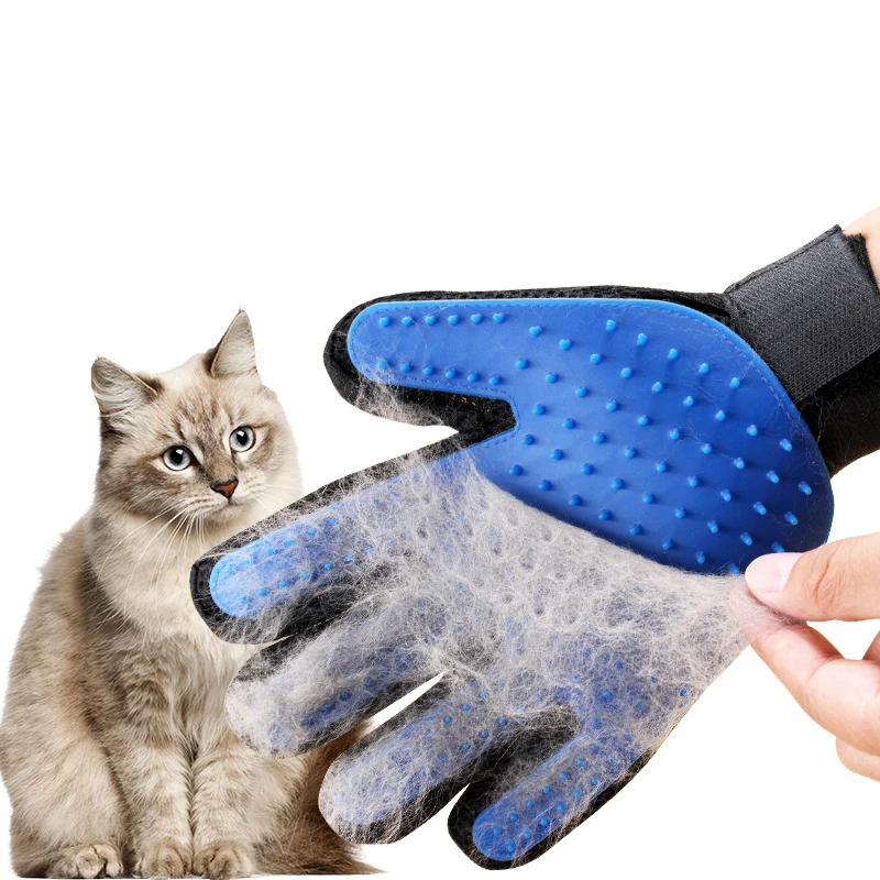 Top Trends: Silicone Pet Grooming Glove For Cats Hair Brush Comb Cleaning Deshedding Pets Products For Cat Dog Removal Hairbrush For Animals Shoppable Styles